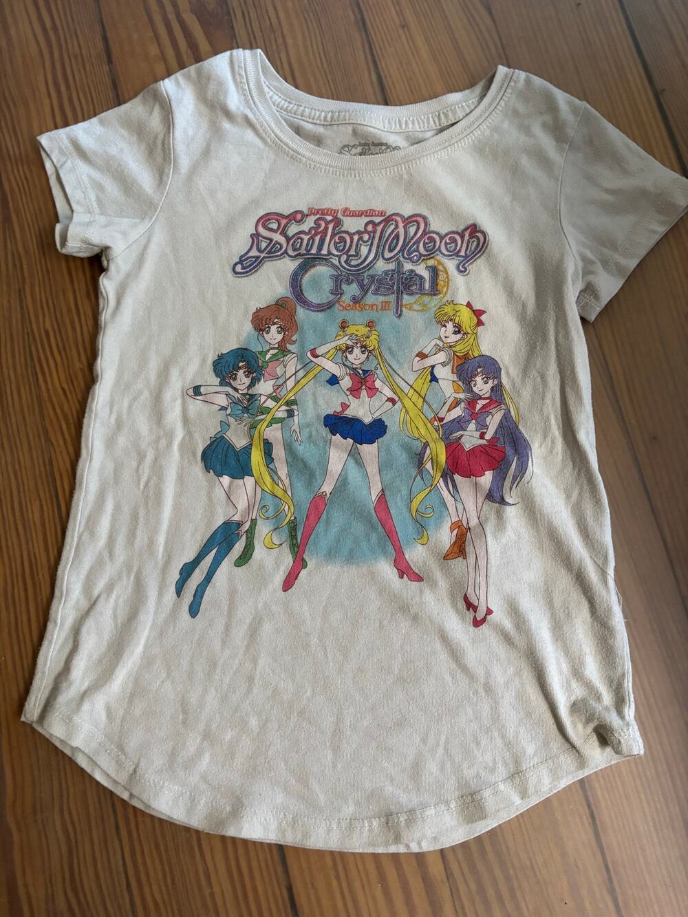 Sailor Moon Crystal Season III T-shirt S Grey